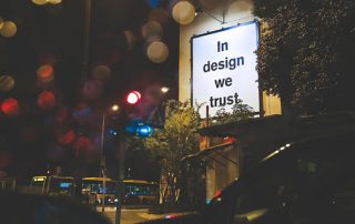 Design we trust