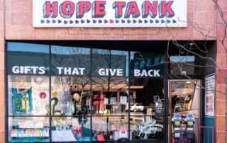 Storefront of Hope Tank boutique
